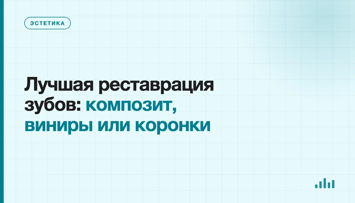 Модель зубного ряда и конструкции для сравнения методов реставрации зубов