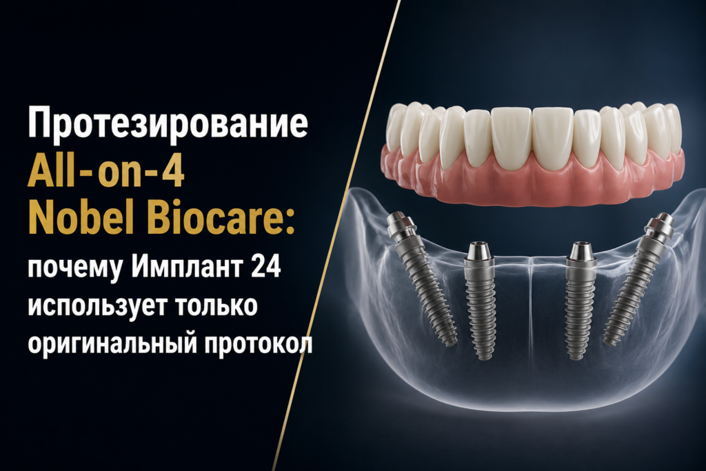 All-on-4 Nobel Biocare: почему оригинальный протокол — залог долговечности и безопасности вашей улыбки в Espadent