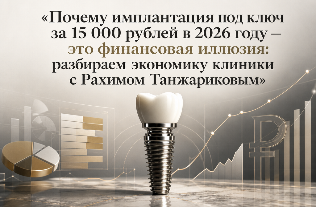 Имплантация за 15 000 рублей в 2026 году: почему низкая цена — это риск потерять деньги и здоровье. Разбор экономики качественной стоматологии Espadent.