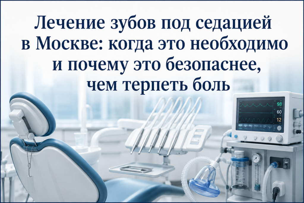 Лечение зубов под седацией в Москве: почему во сне в Espadent безопаснее, чем терпеть боль. Избавьтесь от стоматофобии с помощью опытных анестезиологов. Проводим сложное лечение и установку имплантов без стресса за один визит. Ваша безопасность и комфорт без навязанных услуг и лишних трат в современной клинике цифровой стоматологии.