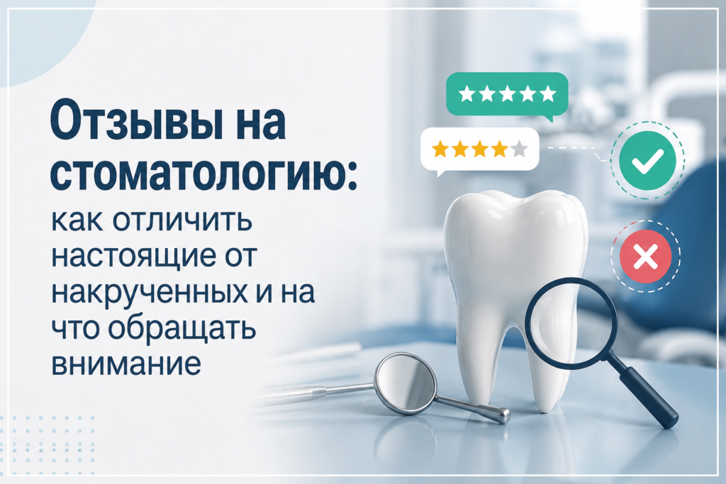 Как отличить честные отзывы о стоматологии от накрученных: гид Espadent