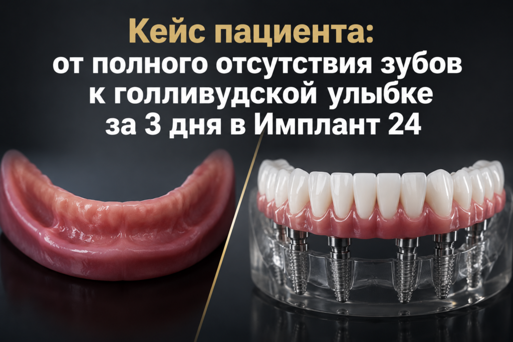 Имплантация All-on-4 в Espadent: новая жизнь без съёмных протезов за 3 дня