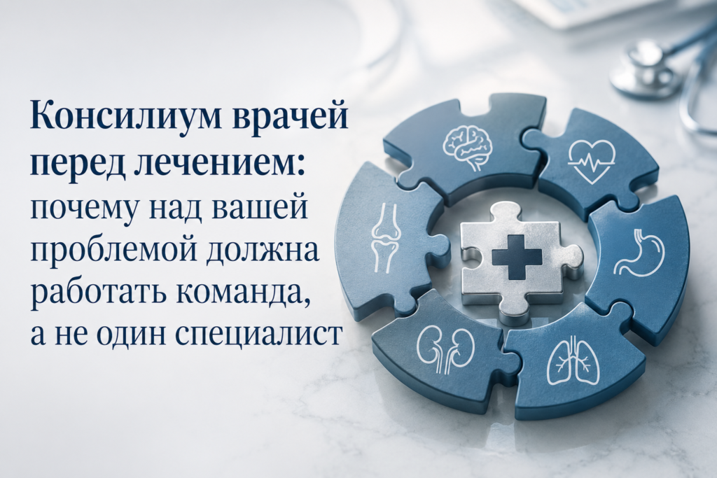 Командный подход в Espadent: почему лечение у одного врача — это риск, а консилиум — гарантия результата.