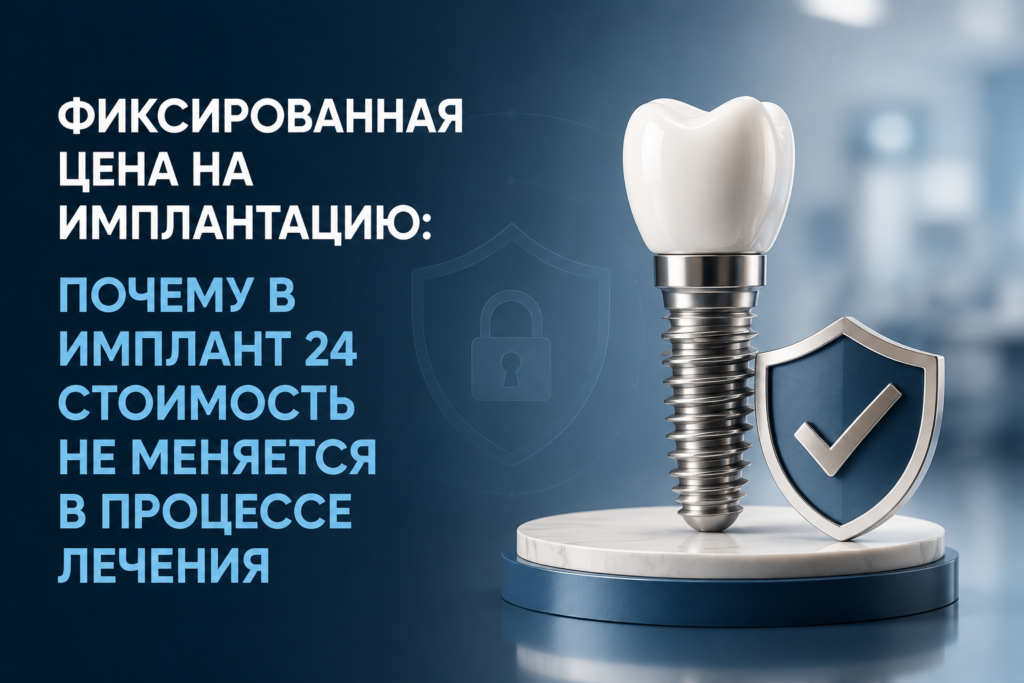Почему цена на имплантацию зубов под ключ в Espadent не меняется