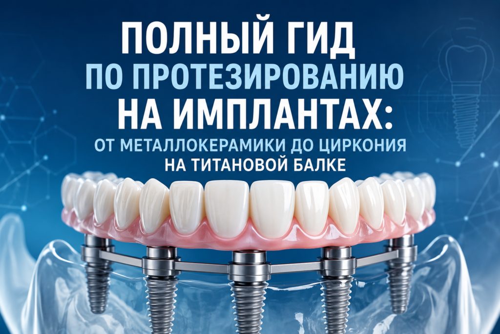 Полный гид по протезированию на имплантах: от выбора материалов до долговечного результата в Espadent