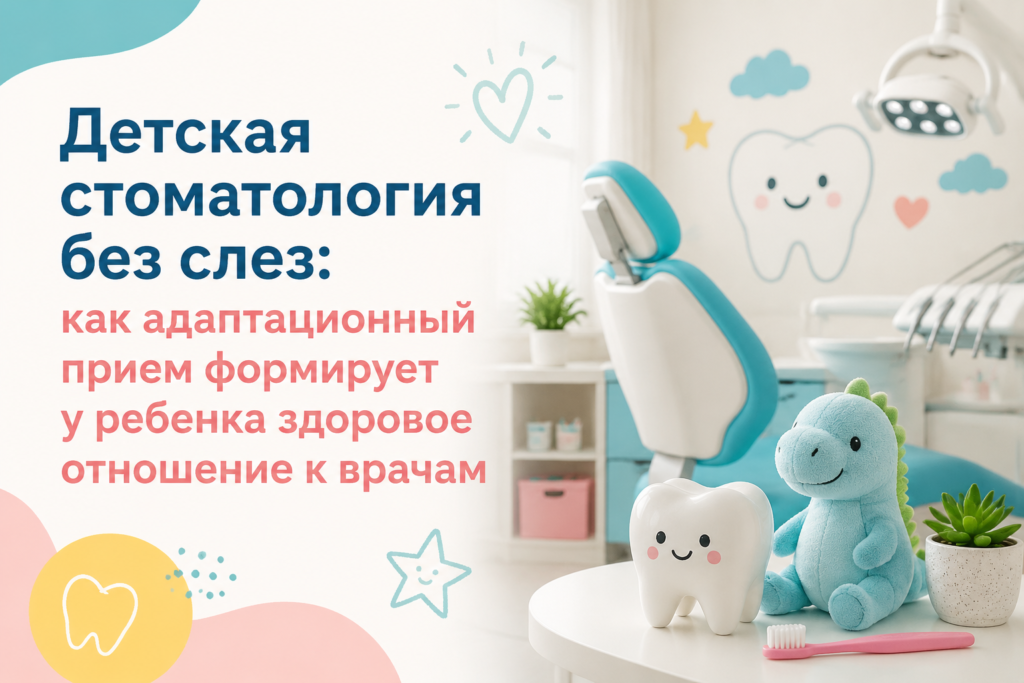 Детская стоматология без слез: как адаптационный прием Espadent избавляет ребенка от страха перед врачами навсегда