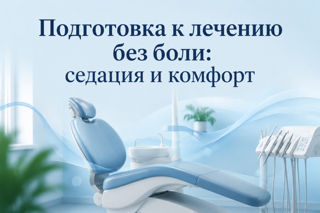 Лечение зубов без страха: как седация в Espadent возвращает комфорт