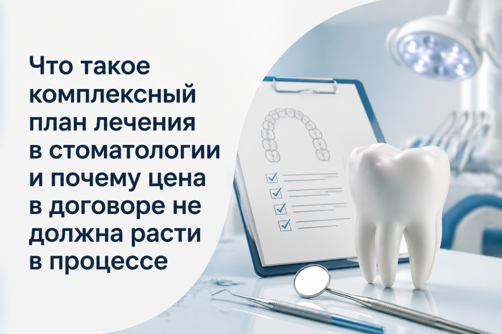 Комплексный план лечения в Espadent: фиксированная цена без скрытых доплат. Мы берем на себя весь процесс сложного стоматологического лечения «под ключ» с гарантией результата. Вы получаете прозрачный расчет и уверенность в финальной стоимости, исключая лишние расходы и хождение по мукам. Один раз делаете — и забываете о проблемах навсегда.