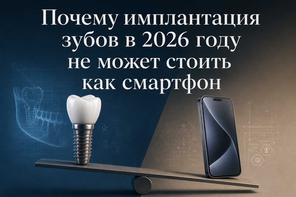 Сколько стоит имплантация зубов в 2026 году и почему цена не сравнима со смартфоном: экономика стоматологии Espadent